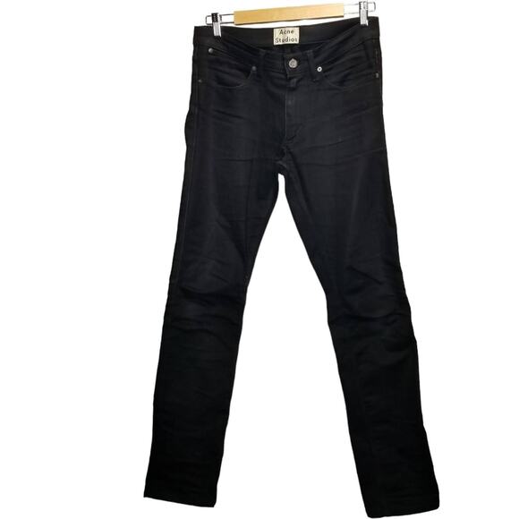 Acne Studios Jeans Mens 30/32 Max Cash Black - Picture 7 of 7